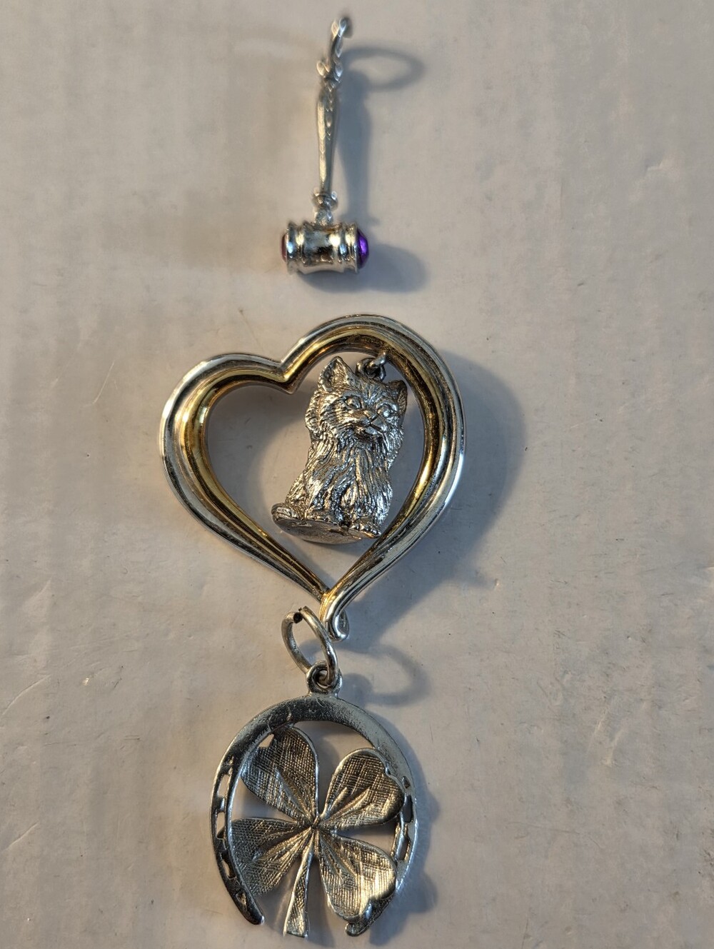 Sterling Silver Pendands Lot